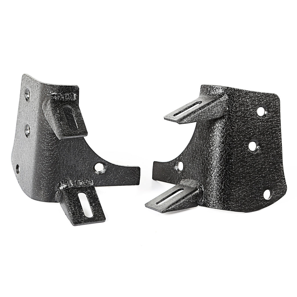 Rugged Ridge 11232.36 | Dual A-Pillar Light Mount; 97-06 Jeep Wrangler TJ/LJ