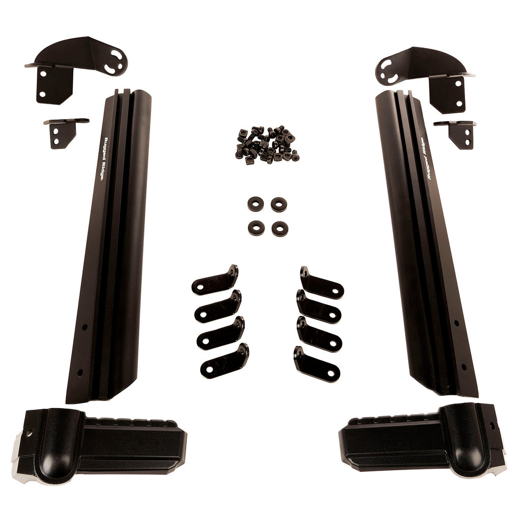 Rugged Ridge 11232.52 | Elite Fast Track Mounting System, 50 inch Bar, 07-18 Jeep Wrangler JK
