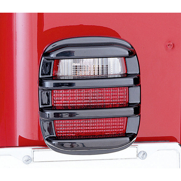 Rugged Ridge 11354.02 | Tail Light Guards, Smoke; 76-06 Jeep CJ/Wrangler YJ/TJ