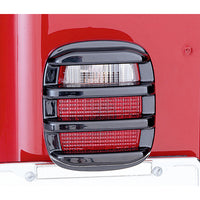 Rugged Ridge 11354.02 | Tail Light Guards, Smoke; 76-06 Jeep CJ/Wrangler YJ/TJ