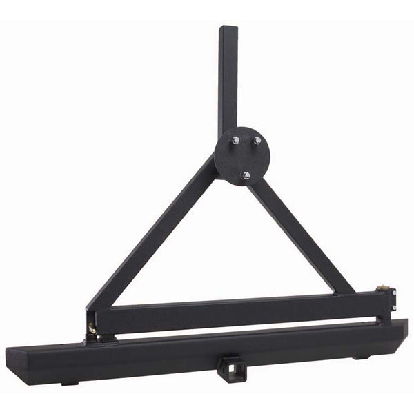 Rugged Ridge 11503.21 | Rock Crawler Rear Bumper/Tire Carrier, Hitch; 87-06 Jeep Wrangler