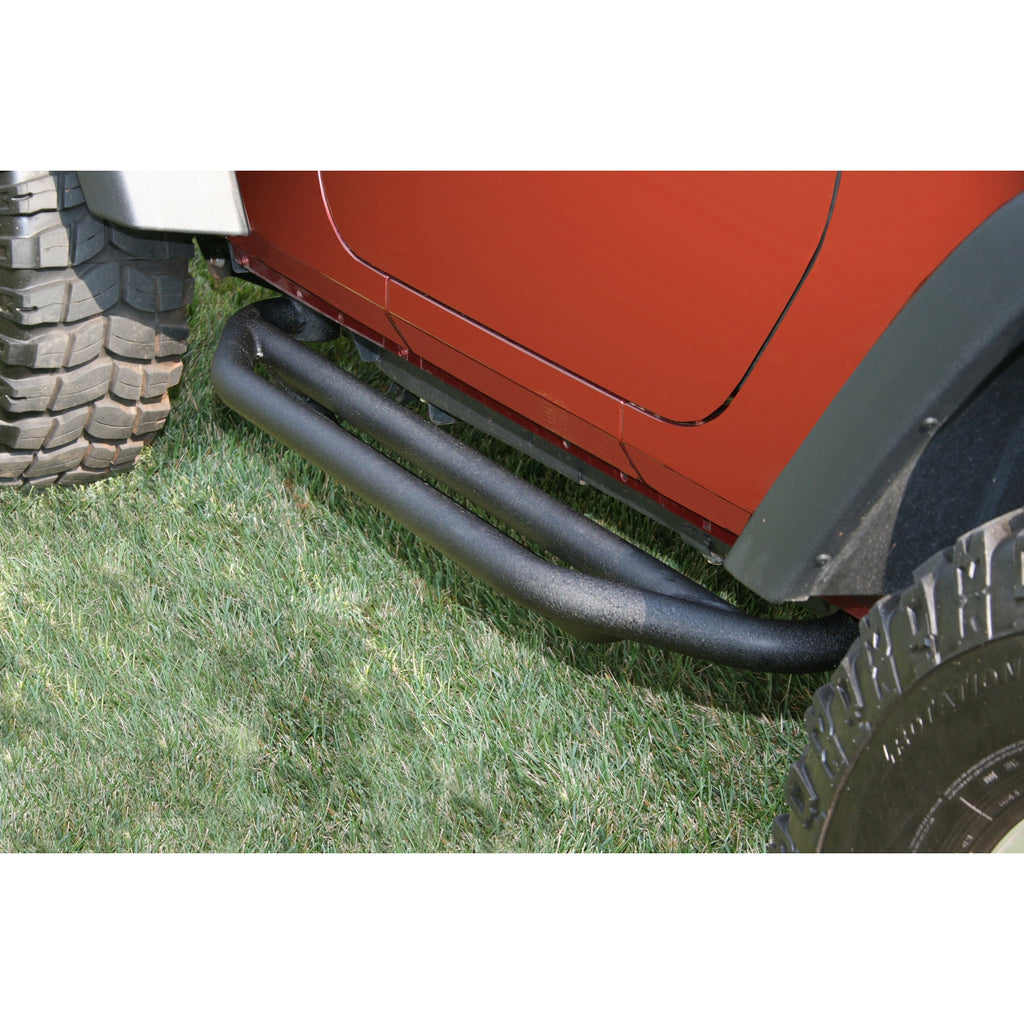 RRC Side Armor Guards; 07-16 Jeep Wrangler JK
