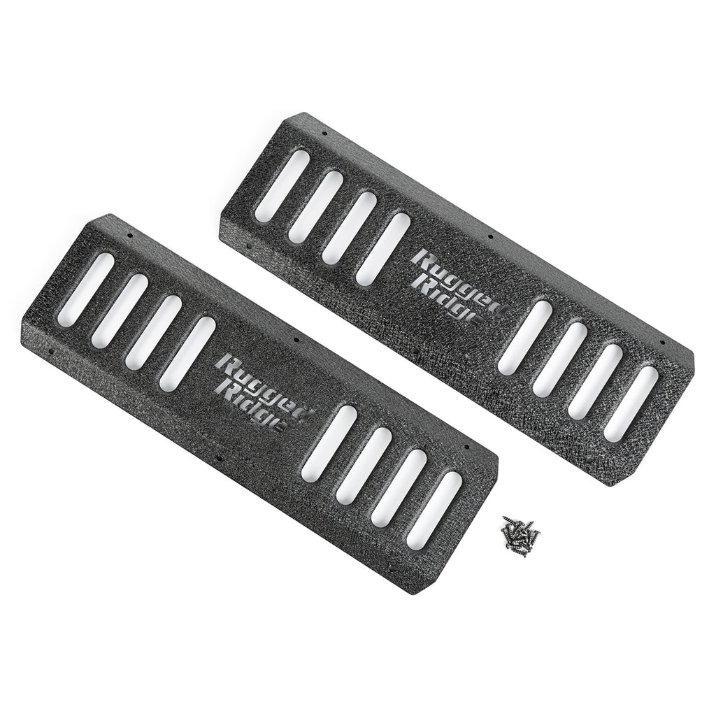 Rugged Ridge 11504.24 | RRC Side Armor Guard Plates; 07-16 Jeep Wrangler JK