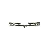 Rugged Ridge 11522.01 | Stainless Steel Rear Tube Bumper, 3 Inch; 55-06 Jeep CJ/Wrangler YJ/TJ