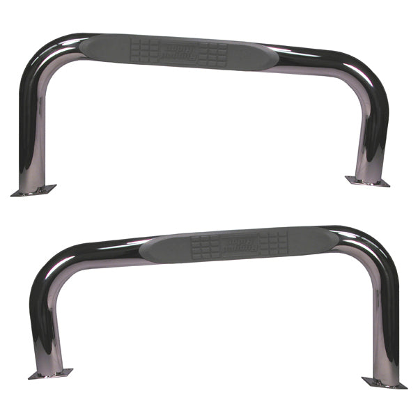 Tube Bars Stainless Steel; 76-83 Jeep CJ Models