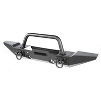 Rugged Ridge 11540.50 | XHD Bumper Kit, Front, Over Rider/ Standard; 07-16 Jeep Wrangler JK