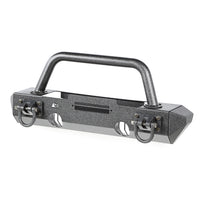 Rugged Ridge 11540.51 | XHD Bumper Kit, Front, Over Rider/Stubby; 07-16 Jeep Wrangler JK