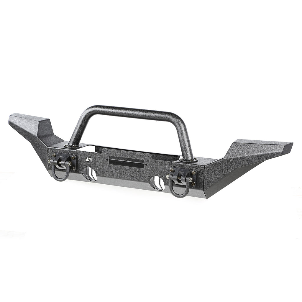 Rugged Ridge 11540.52 | XHD Bumper Kit, Front, Over Rider/High Clearance; 07-16 Jeep Wrangler