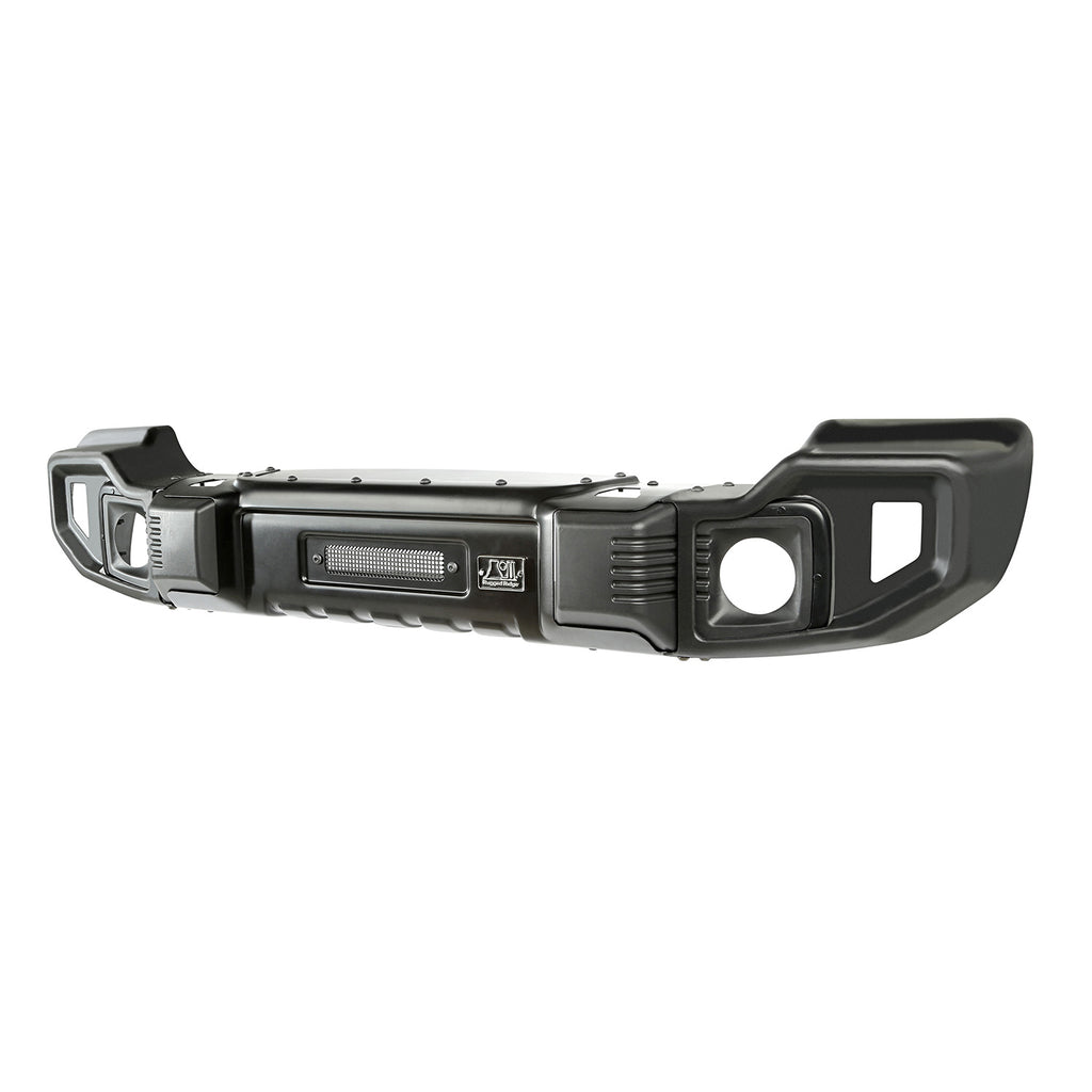 Spartacus Front Bumper Black; 18-21 Jeep JL/JT
