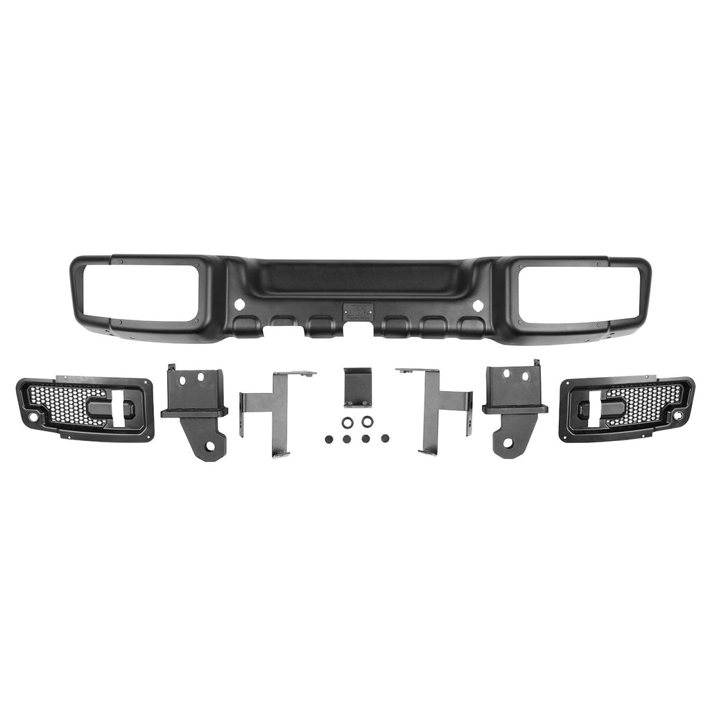 Rugged Ridge 11544.25 | Spartacus Rear Bumper, Blk; 18-21 JL
