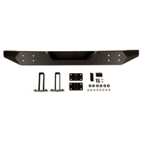 Rugged Ridge 11548.20 | Spartan Bumper, Rear, Full Width; 07-18 Jeep Wrangler JK