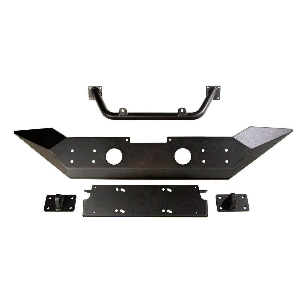 Rugged Ridge OMI-11548.41 | Spartan Front Bumper, HCE, W/Overrider; 18-21 JL/JT