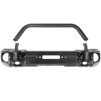 Rugged Ridge OMI-11549.13 | Arcus Front Bumper Set, With Overrider; 07-18 Jeep Wrangler JK
