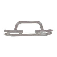 Tube Frnt Winch Bumper 3 Inch Titanium; 76-06 Jeep CJ/Wrangler YJ/TJ