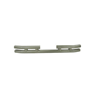 Rugged Ridge OMI-11572.03 | Double Tube Rear Bumper, 3 Inch, Titanium; 87-06 Jeep Wrangler YJ/TJ