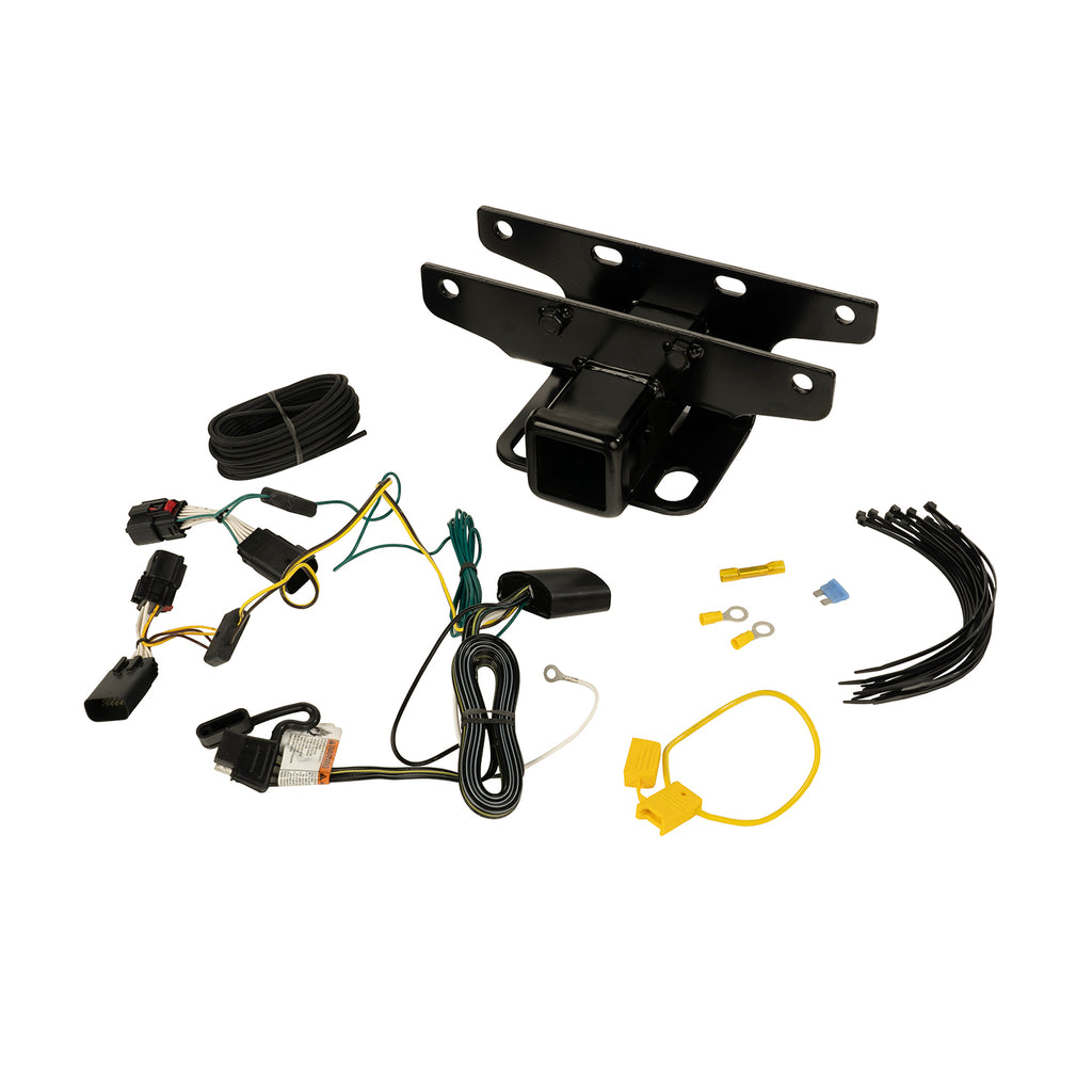 Rugged Ridge 11580.57 | Receiver Hitch Kit w/ Wiring Harness; 18-21 JL