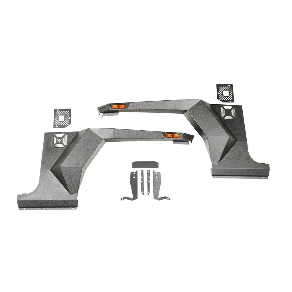 Rugged Ridge OMI-11615.01 | XHD Armor Fender Kit, Front, Pair; 07-18 Jeep Wrangler JK/JKU