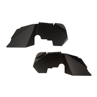Aluminum Inner Fender Liners; Black; 07-18 Jeep Wrangler JK