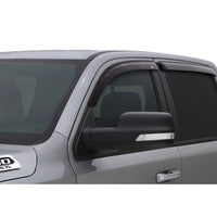 Auto Ventshade 94813 Original Ventvisor Side Window Deflector Dark Smoke 4-Pc Set for 2019-2022 Ram 1500 Quad Cab