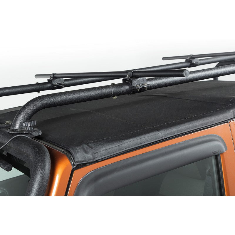 Rugged Ridge 11703.11 | Sherpa Roof Rack Crossbars, Round, 56.5-Inches; 07-16 Jeep Wrangler JK