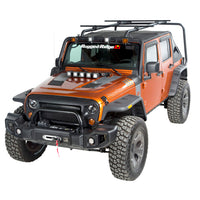 Sherpa Roof Rack Kit 4-Door; 07-16 Jeep Wrangler JKU