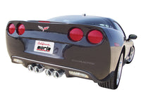 Borla 11744 | Borla S-Type Axle-Back Exhaust System for 2005-2008 Chevrolet Corvette (C6) 6.0L/6.2L V8 Automatic; Manual Transmission; Rear Wheel (RWD) Drive 2-Door Coupe; Convertible.