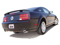 Borla 11750 | Borla S-Type Axle-Back Exhaust System for 2005-2009 Ford Mustang GT 4.6L V8/ 2007-2009 Ford Mustang Shelby GT500 5.4L V8 SC Automatic; Manual Transmission; Rear Wheel Drive 2-Door Coupe; Convertible.