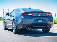 Borla 11926 | Borla S-Type Axle-Back Exhaust System for 2016-2018 Chevrolet Camaro 3.6L V6 Automatic/ Manual Transmission. Rear Wheel Drive 2-Door with Dual Mode Exhaust (NPP).