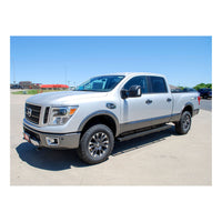 Grip Step 7" x 88" Black Aluminum Running Boards Select Nissan Titan XD