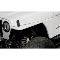 Rugged Ridge 12004.53 | RRC Tubular Steel Flat Fender Kit; 97-06 Jeep Wrangler TJ