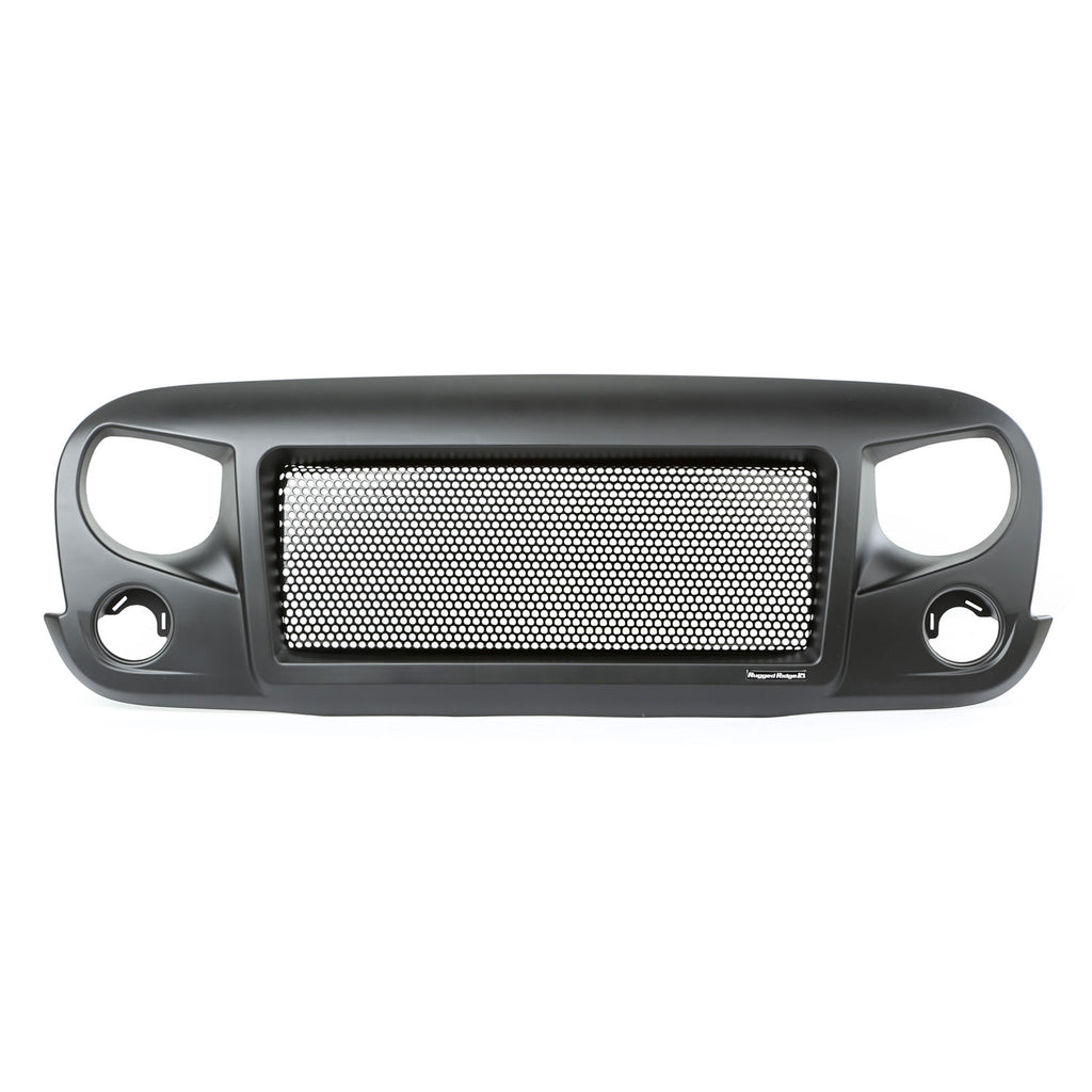 Rugged Ridge OMI-12034.01 | Spartan Grille; 07-16 Jeep Wrangler JK