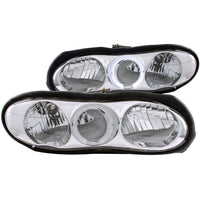 ANZO USA ANZ-121025 | ANZO USA Crystal Headlight Set w/Halo