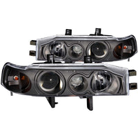 ANZO USA-121048 | Projector Headlight Set; Clear Lens; Black Housing;Pair 1 pc.;