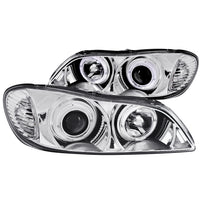 ANZO USA-121078 | Projector Headlight Set w/Halo; Clear Lens; Chrome Housing;Pair