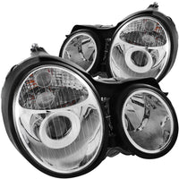 ANZO USA-121084 | Projector Headlight Set; Clear Lens; Chrome Housing;Pair For Use w/Non HID Models Only;
