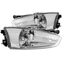 ANZO USA-121106 | Crystal Headlight Set; Clear Lens; Chrome Housing;Pair