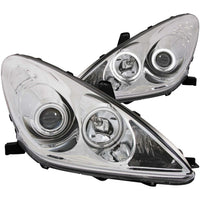 ANZO USA-121173 | Projector Headlight Set w/Halo; Clear Lens; Chrome Housing;Pair CCFL; For Use w/Non HID Models Only;