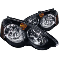 ANZO USA-121209 | Crystal Headlight Set; Clear Lens; Black Housing;Pair