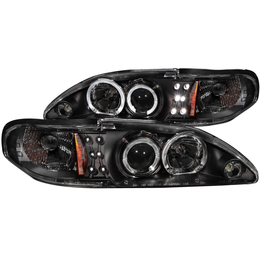 ANZO USA ANZ-121361 | ANZO USA Projector Headlight Set w/Halo
