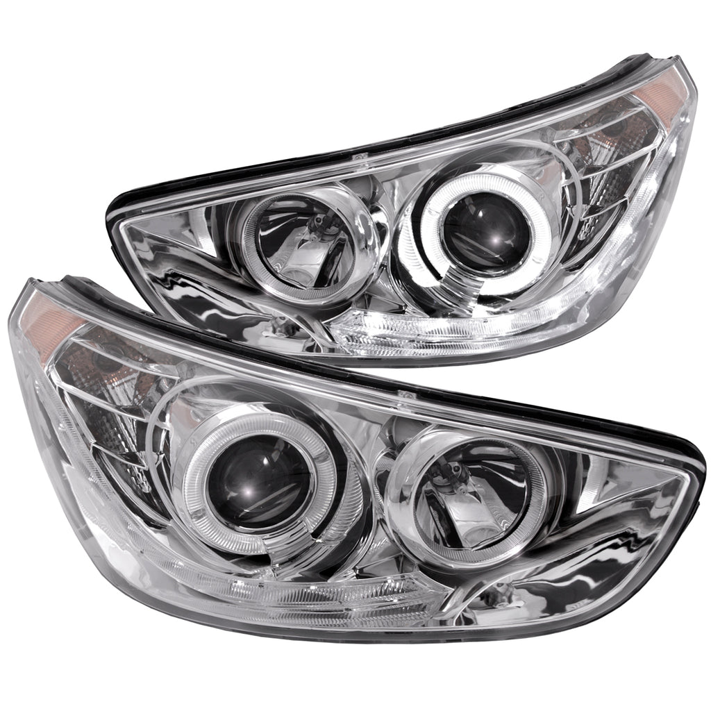 ANZO USA ANZ-121475 | ANZO USA Projector Headlight Set w/Halo