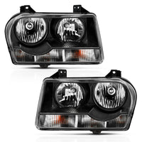 ANZO USA-121544 | Crystal Headlights; Black Housing; Clear Lens; Pair
