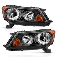 ANZO USA-121545 | Crystal Headlights; Black Housing; Clear Lens; Pair