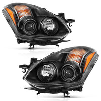 ANZO USA-121548 | Projector Headlights; Black Housing; Clear Lens; Pair