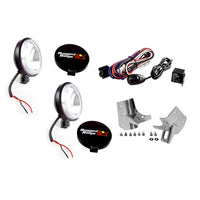 Rugged Ridge 12495.07 | Windshield Light Mount Kit; 97-06 Jeep Wrangler TJ