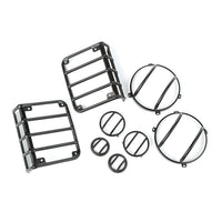 Rugged Ridge 12496.32 | 8 Piece Euro Guard Kit, Textured Black; 07-16 Jeep Wrangler JK