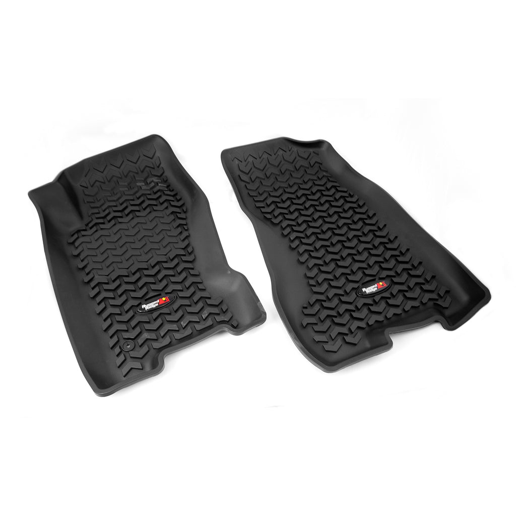 Floor Liners Front Black; 99-04 Jeep Grand Cherokee WJ