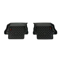 Floor Liner Rear; Black 2018-2020 Jeep Wrangler JL 2 Dr