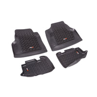 Rugged Ridge 12987.10 | Floor Liners, Kit, Black; 97-06 Jeep Wrangler/Unlimited TJ/LJ