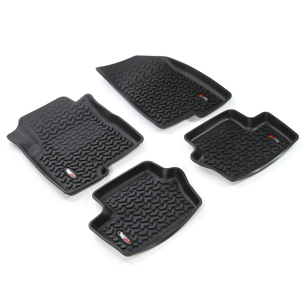 Floor Liners Kit Black; 07-16 Compass/Patriot MK/Caliber