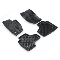 Rugged Ridge 12987.28 | Floor Liners, Kit, Black; 08-13 Jeep Liberty KK